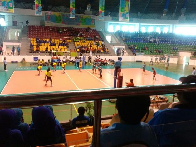 Popwil I Sumatera, Voli Putri Riau Menang Tipis