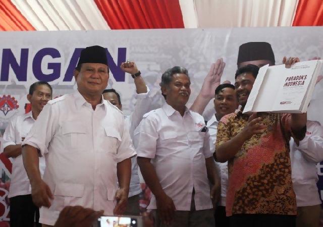 Prabowo: tanggal 19 April hari pertarungan antara hak dan batil