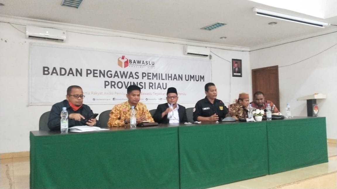 Pilkada 9 Wilayah Di Riau, Panwascam Kembali Diaktifkan