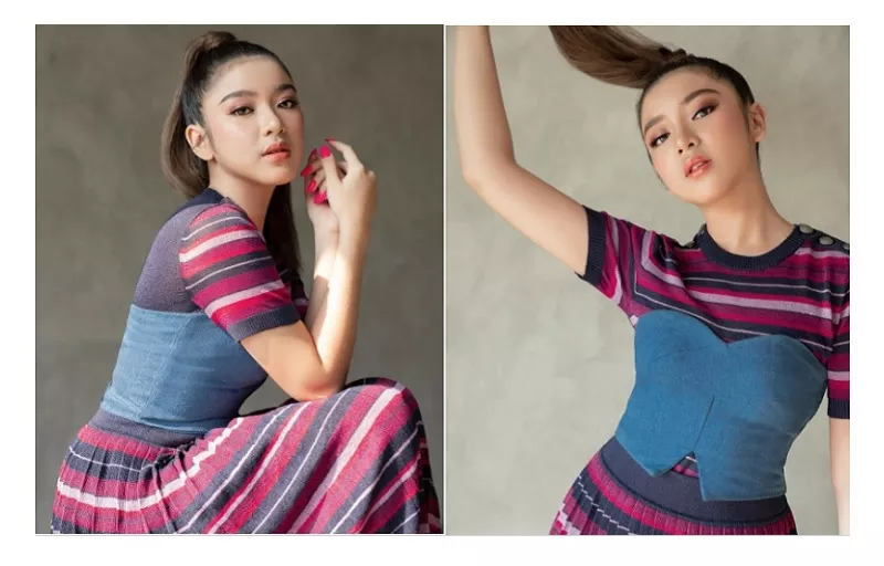 Tiara Andini Pakai Korset, Netizen: Ku Tak Sanggup Pejamkan Mata