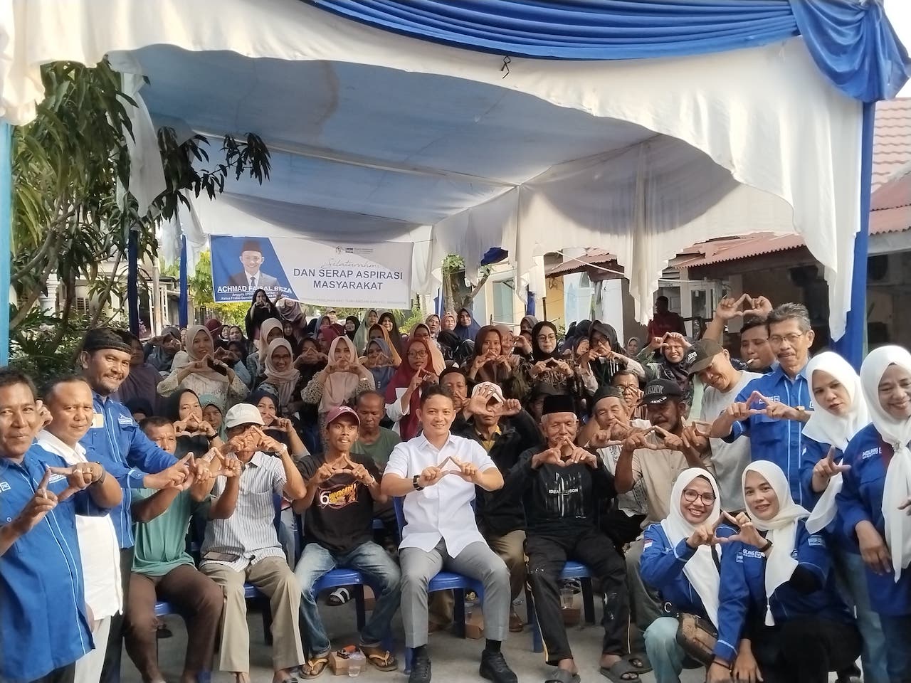 Achmad Faisal Reza Serap Aspirasi Warga Taman Kualu Indah Soal Banjir dan Jalan Rusak