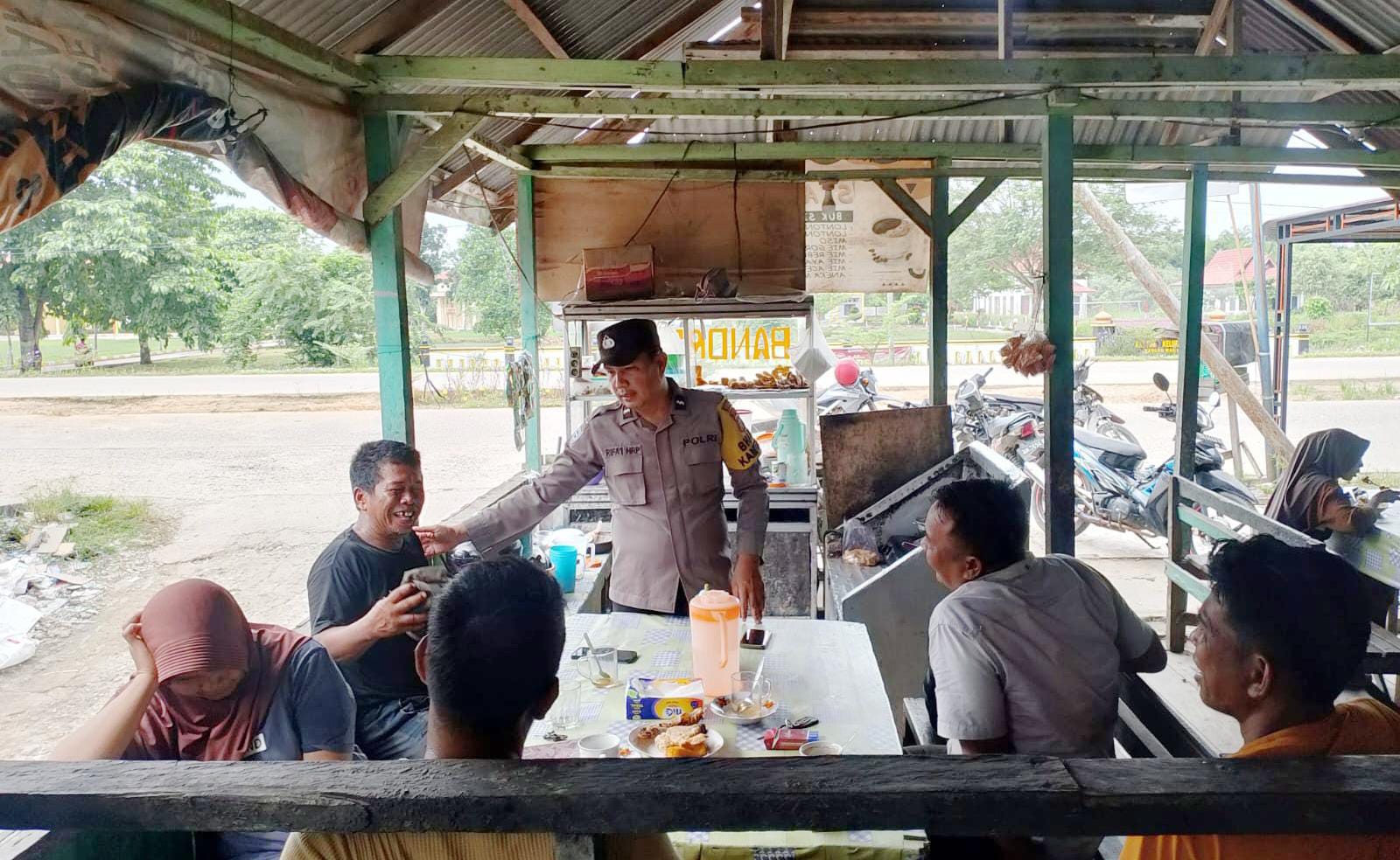 Polsek Bangko Pusako Laksanakan Cooling System Pasca Pemilu Damai untuk Ciptakan Kamtibmas yang Kondusif