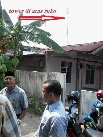 Warga Gang Vinus Sukamaju Sail Resah Tower XL Berdiri di Pemukiman Padat Penduduk