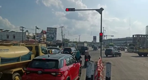 Dishub Pekanbaru Usulkan Pemasangan Traffic Light di Dua Titik Jalan