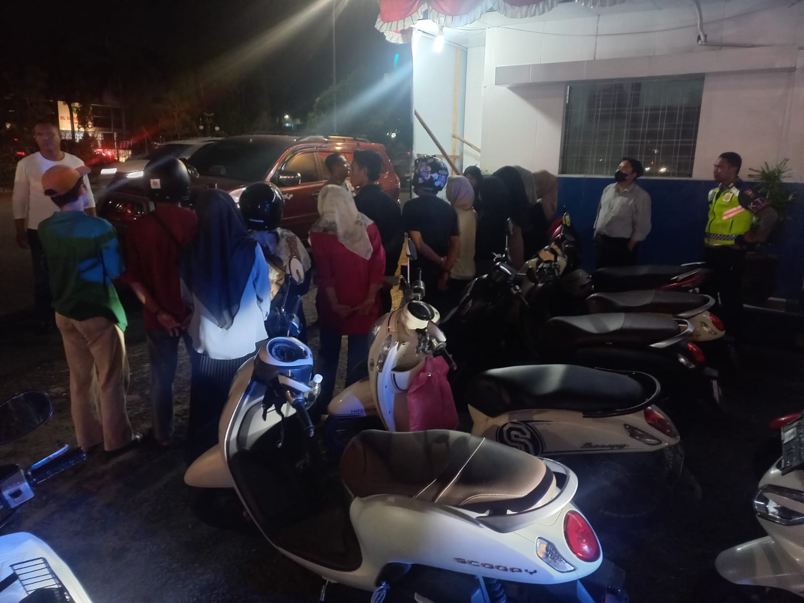 22 Pengendara Sepeda Motor Diamankan Satlantas Polresta Pekanbaru