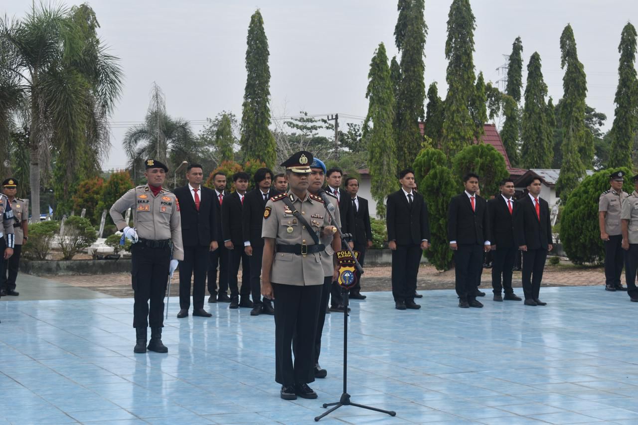 Hari Bhayangkara ke-79, Kapolres Kampar Pimpin Ziarah dan Tabur Bunga di TMP