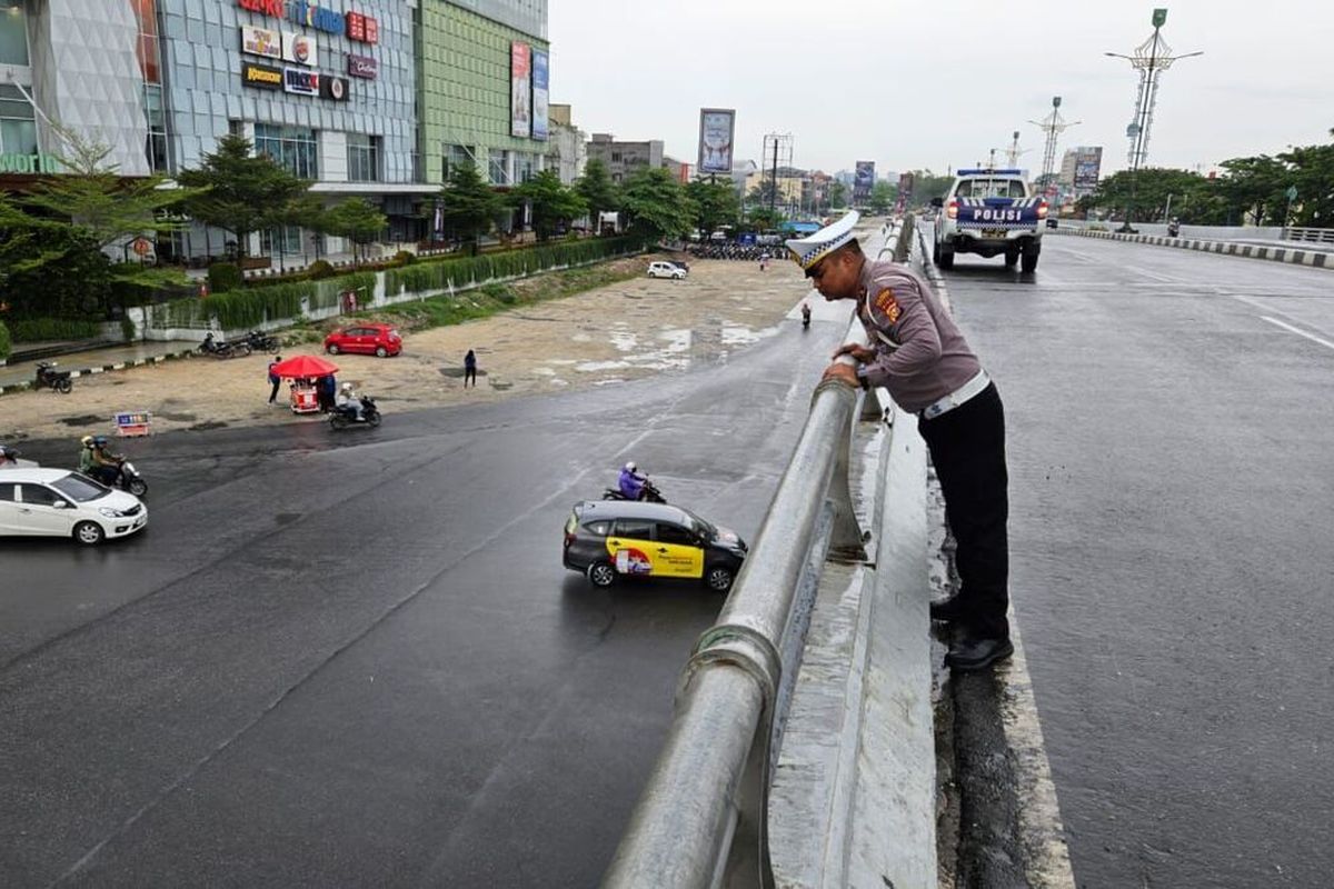 Kecelakaan Kembali Terjadi di Flyover SKA, DPRD Pekanbaru Desak Evaluasi Keamanan