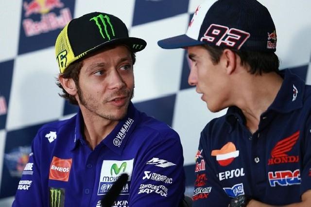 Pernah Tolak Jadi Rekan Satu Tim, Rossi Simpan Dendam kepada Marquez