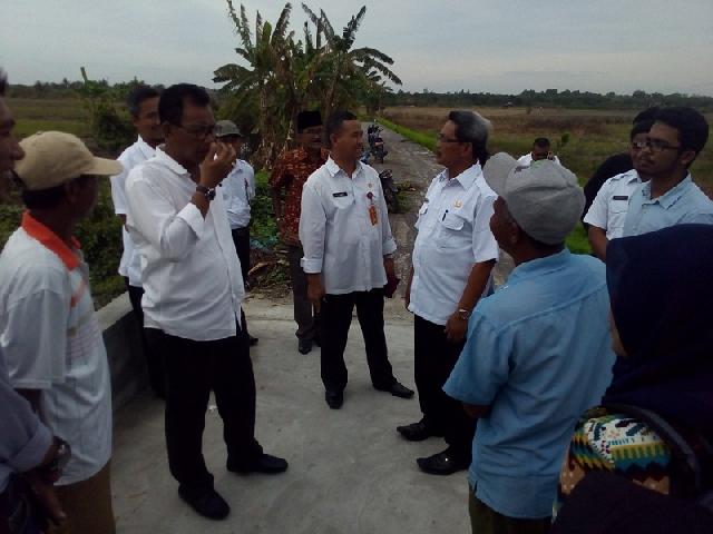 Bagan Jawa Pesisir Rohil Bakal Jadi Kawasan Percontohan Pertanian