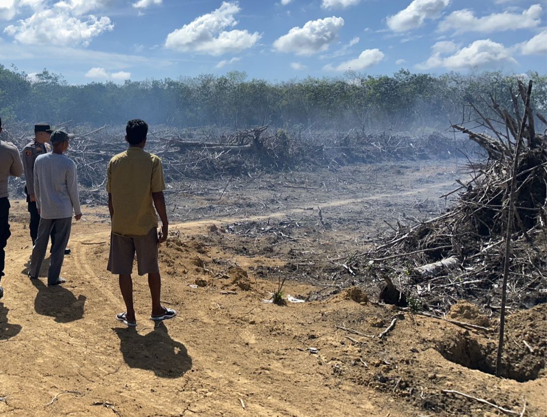 Bakar Lahan untuk Sawit di Kuansing, Warga Pekanbaru Diamankan Polisi