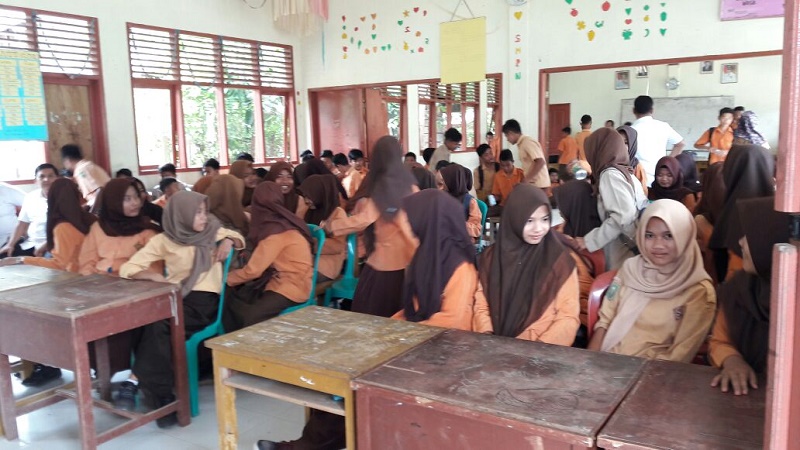 Terungkap, Keterbatasan Guru Menjadi Penyebab Siswa SMPN 6 Pangkalan Indarung Kuansing tak Belajar