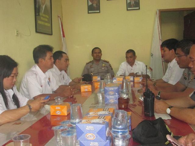 DPC Gerindra Pekanbaru Dikunjungi Kapolresta