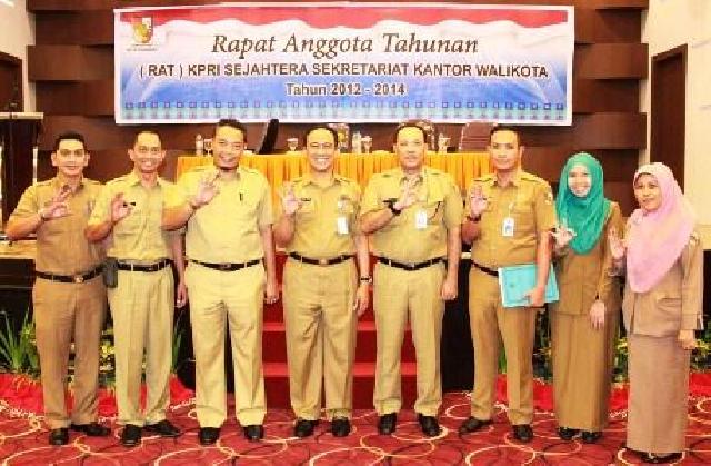 Sekdako Buka RAT KPRI Sejahtera Sekretariat Kantor Walikota Pekanbaru