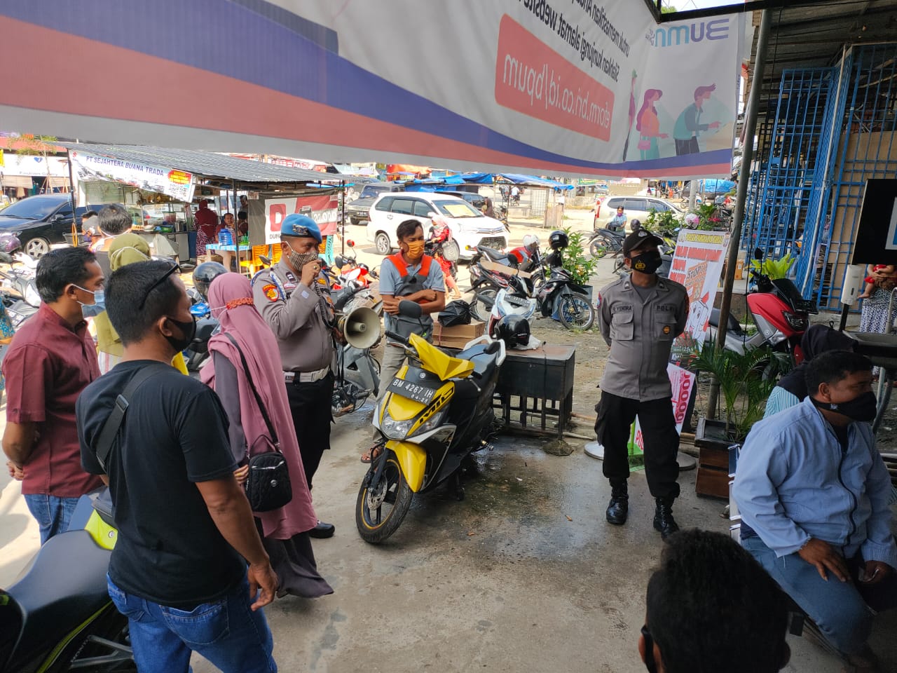 Polsek Pangkalan Kuras Tingkatkan Operasi Yustisi 