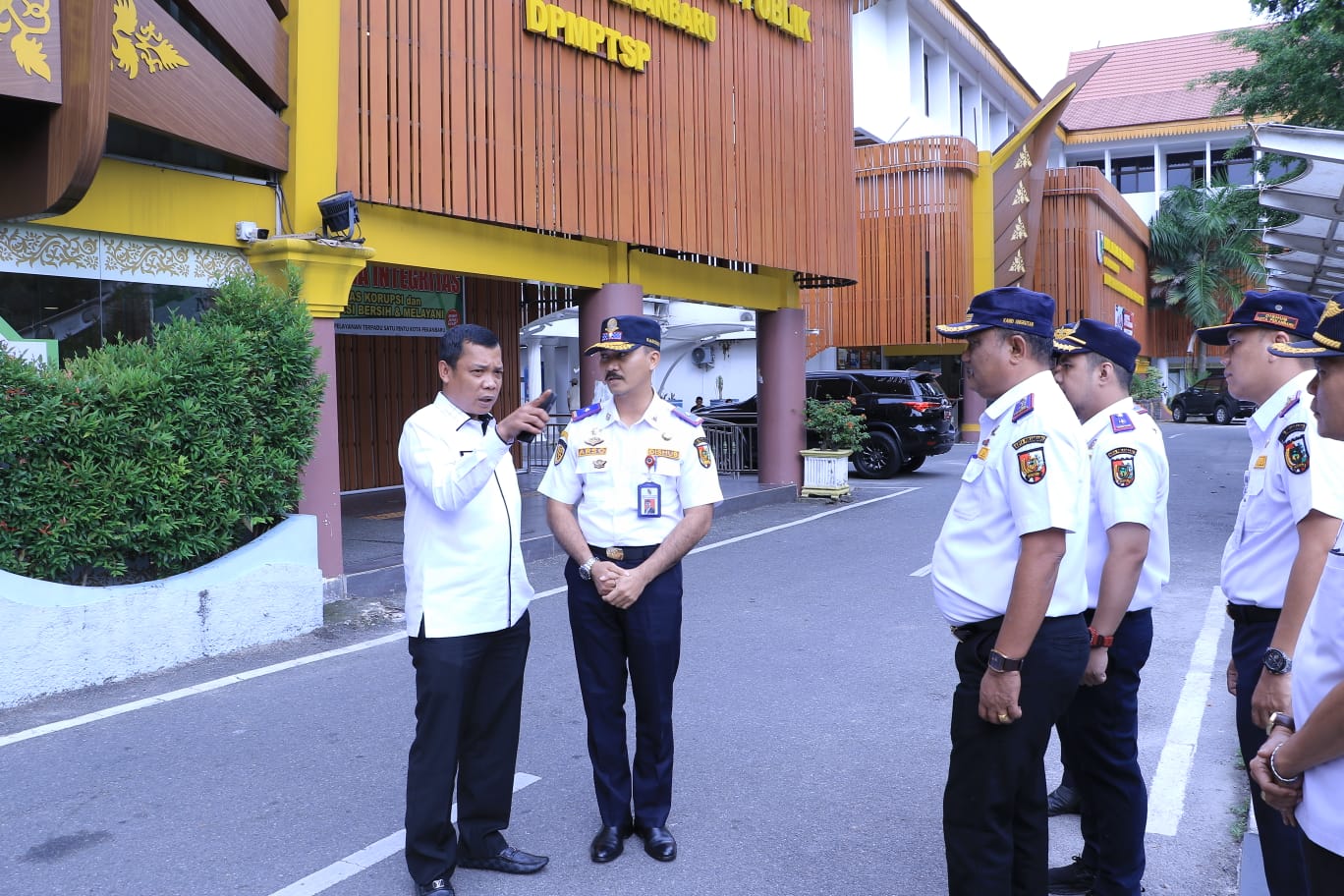 Ratusan Pegawai Dishub Pekanbaru di Tes Urine