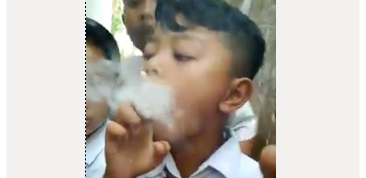 Heboh, Video Anak SD Ramai-ramai Isap Vapor, Lihat disini..