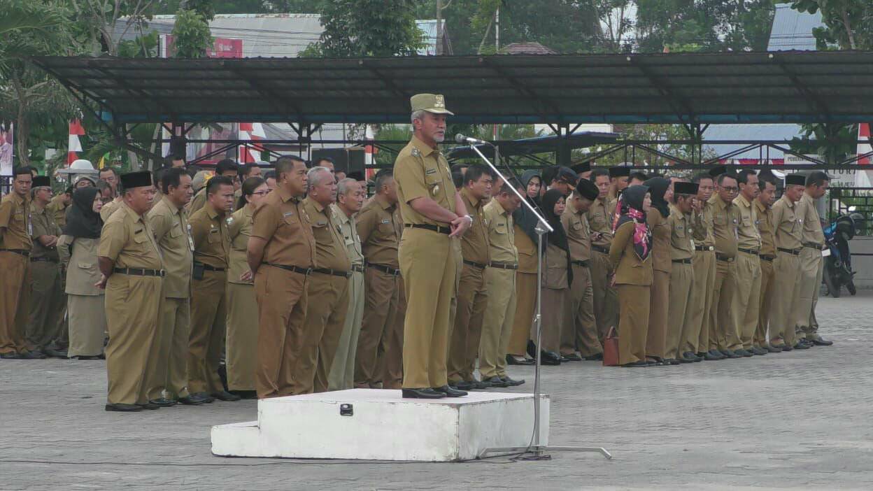Irup Apel Senin Pagi, Wabup Meranti Minta OPD Fokus Pada Program Menyentuh Kebutuhan Masyarakat