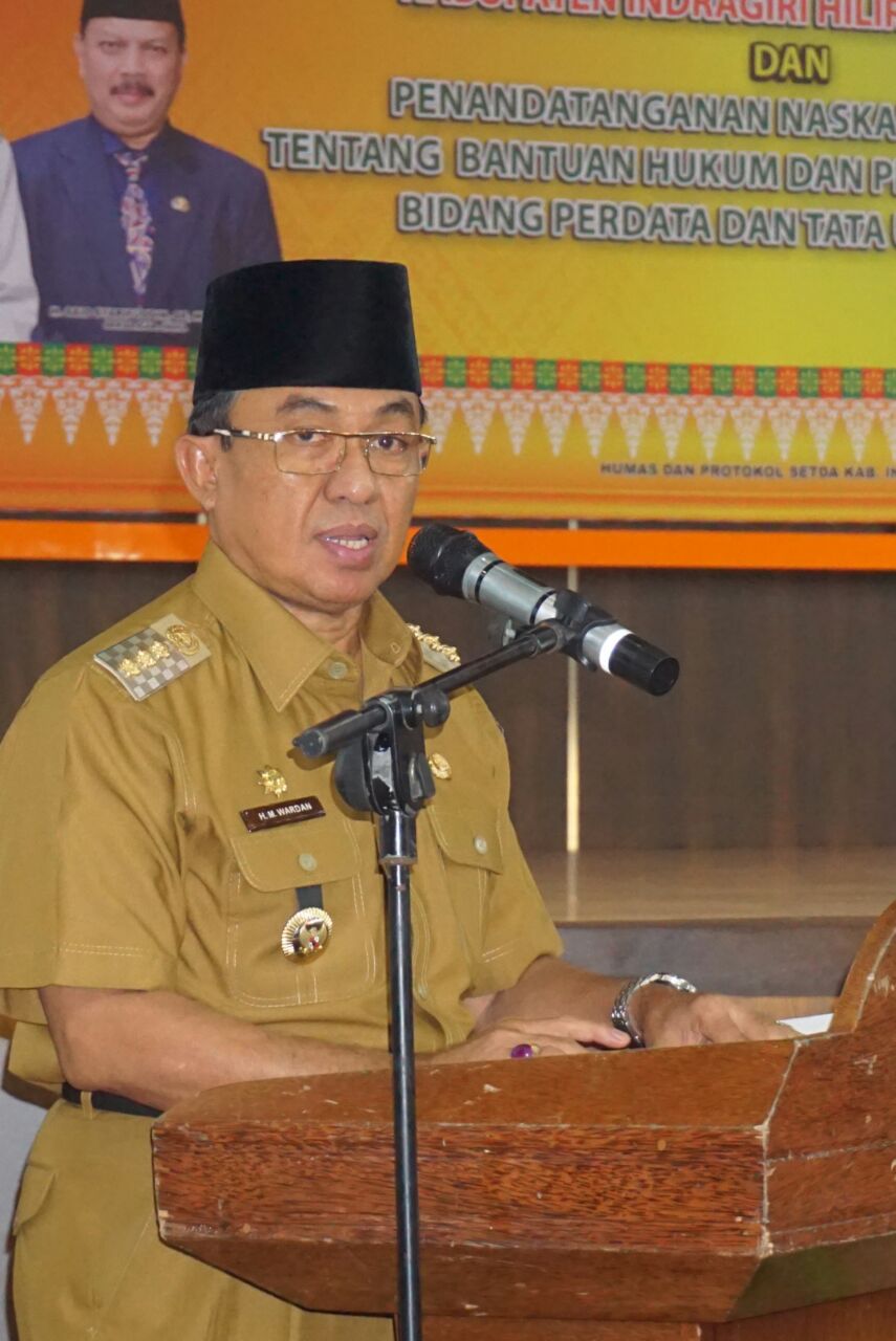 Jelang Cuti, Bupati Inhil Harapkan Semua Urusan yang Harus Ditanganinya Sudah Rampung