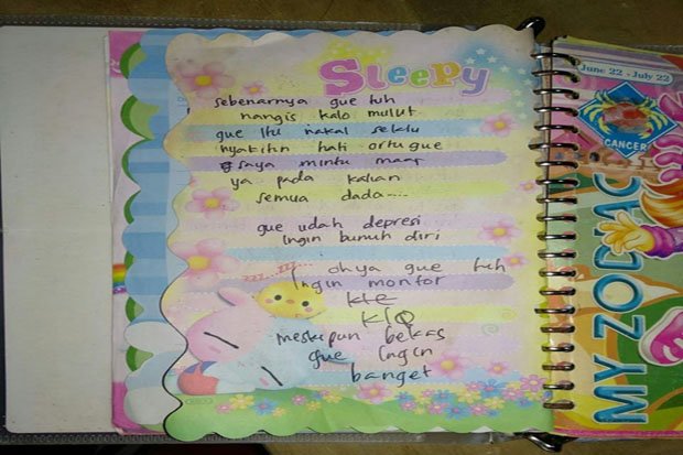 Remaja Putri di Blitar Bunuh Diri Tinggalkan Surat