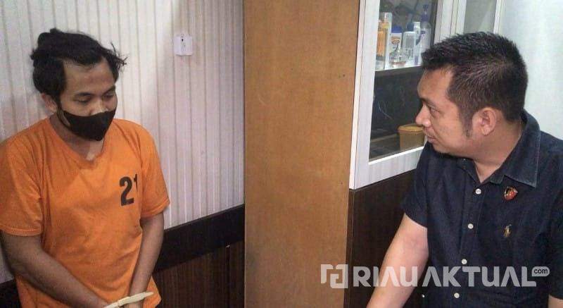 Ngaku Untuk Beli Susu Anak, Driver Ojek di Pekanbaru Nyambi Ngedar Sabu