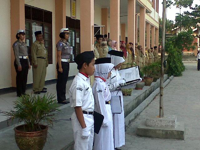 Polresta Pekanbaru Sosialisasi Lalu Lintas di SMPN 35