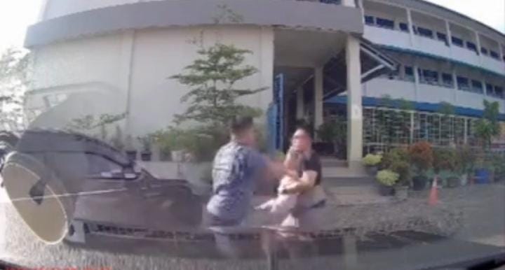 Pemobil Pemukul Pria Gendong Bayi di Pekanbaru Jadi Tersangka