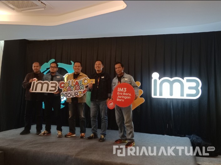 Hadir di Pekanbaru, Collabonation Tour Rayakan Era Baru Jaringan Baru