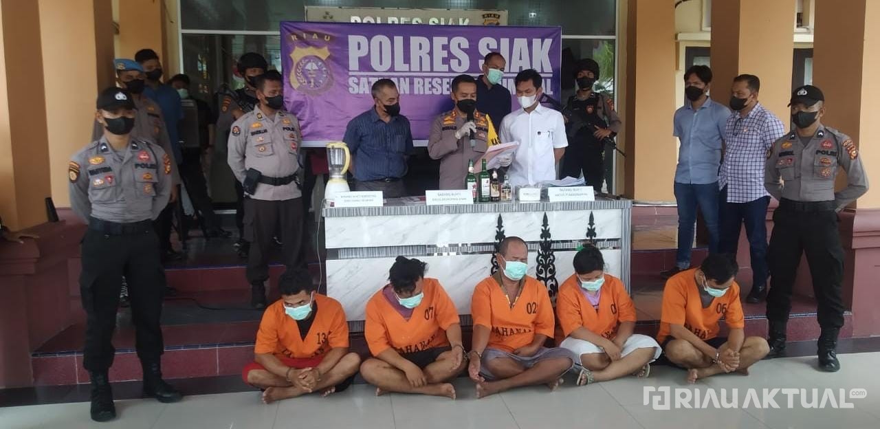 Polres Siak Berhasil Tangkap Pelaku Eksploitasi Anak Dibawah Umur yang Dipekerjakan di Cafe Esek-Esek