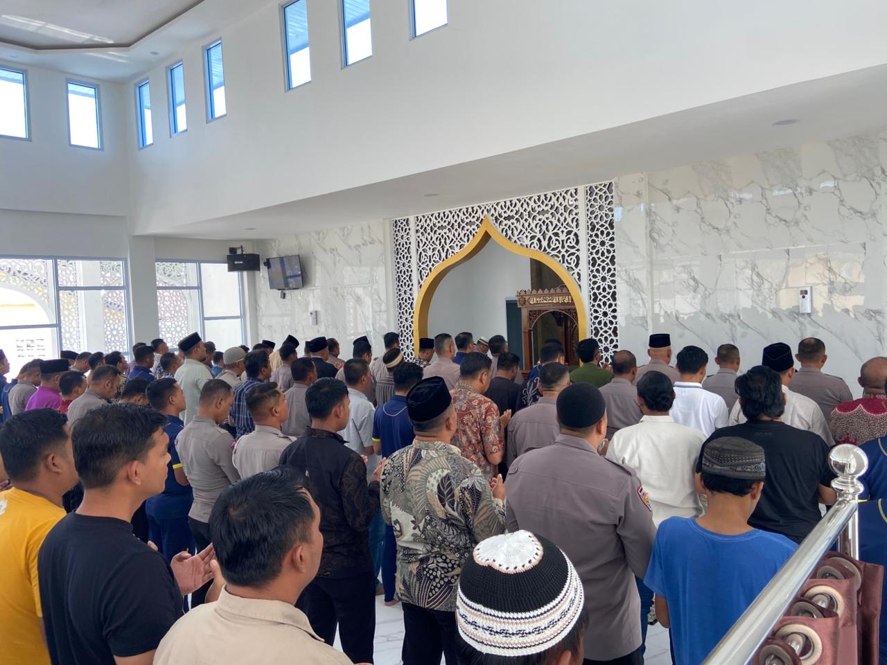 Polres Inhu Gelar Salat Gaib dan Doa Lintas Agama untuk Korban Bencana di Sumbar, Sumut, dan Aceh