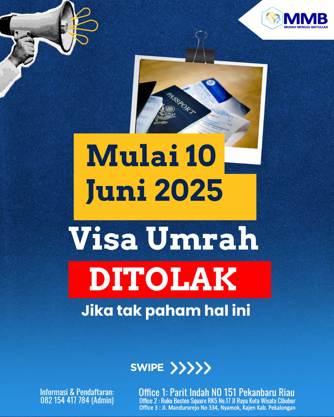 MMB Travel, Solusi Amanah dan Terpercaya Menuju Tanah Suci