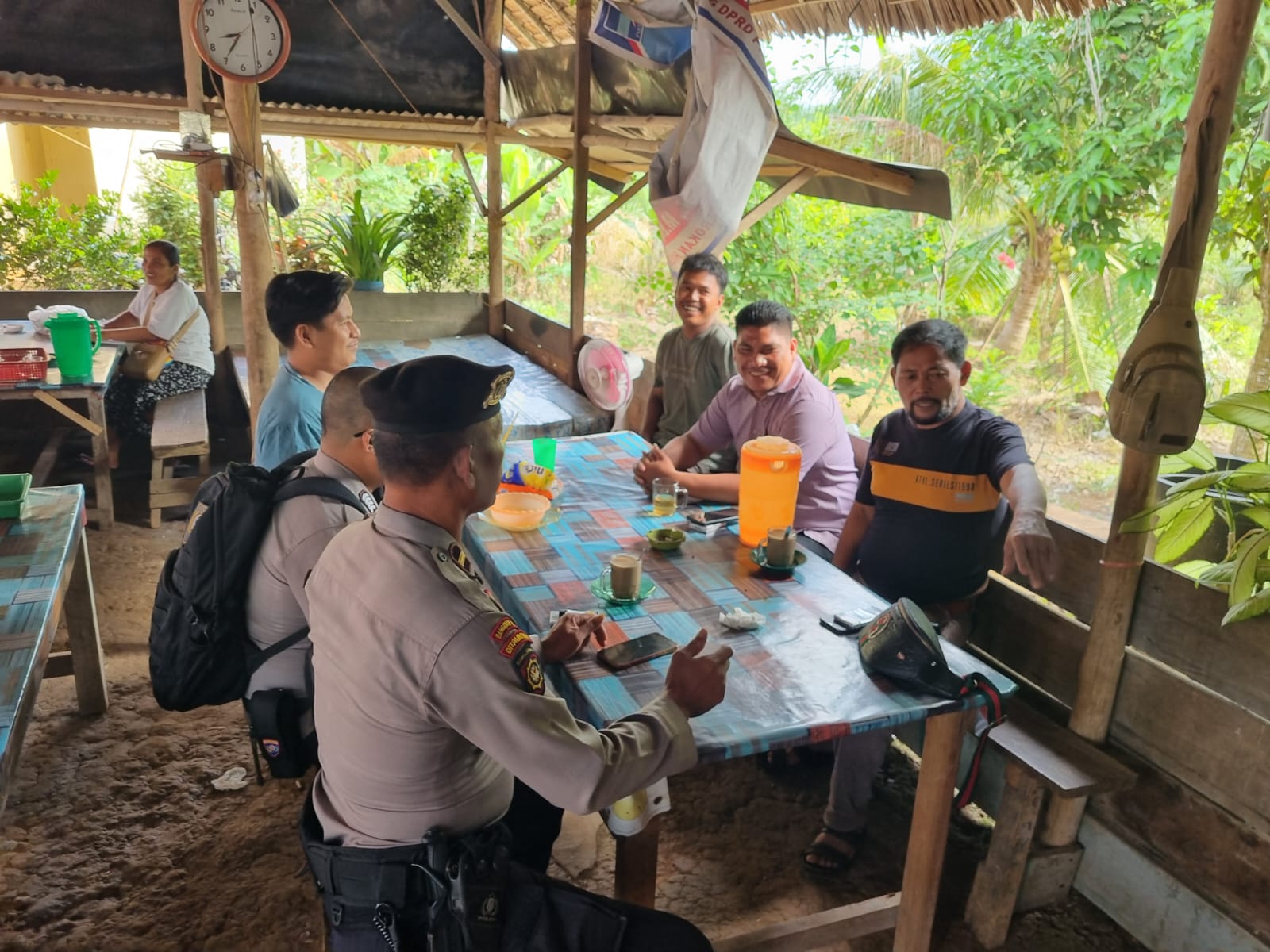 Polsek Bangko Pusako Laksanakan Cooling System Pasca Pemilu Damai 2024