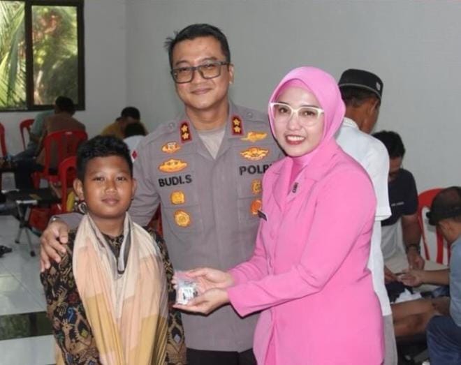 Polres Bengkalis Gelar Sunat Massal Gratis Sambut HUT Bhayangkara ke-79