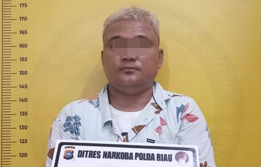 Subdit II Direktorat Narkoba Polda Riau Tangkap Pengedar Sabu di Pekanbaru