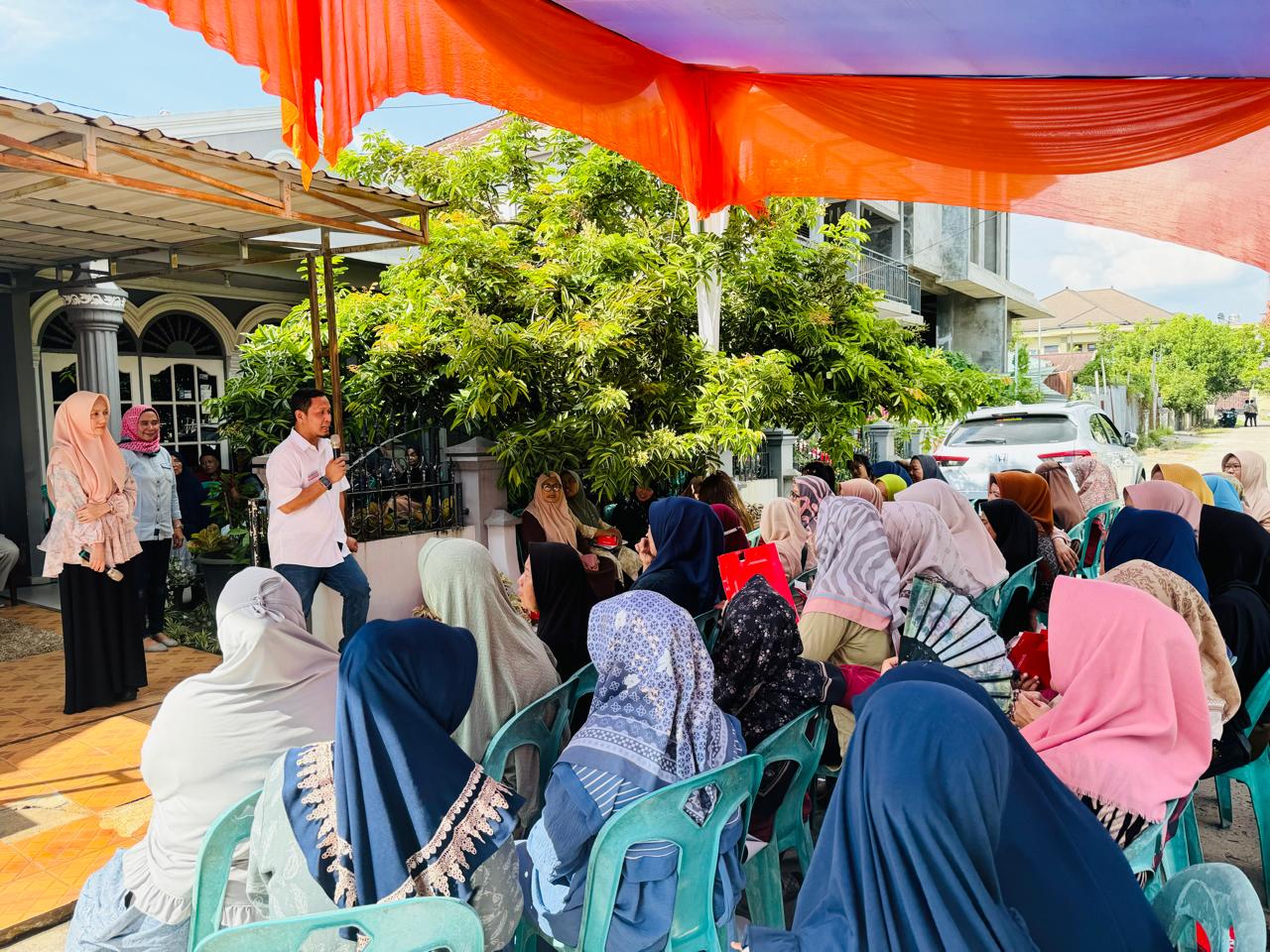 Agung Nugroho Gencarkan Blusukan, Janjikan Pembangunan Sekolah dan Infrastruktur di Pekanbaru