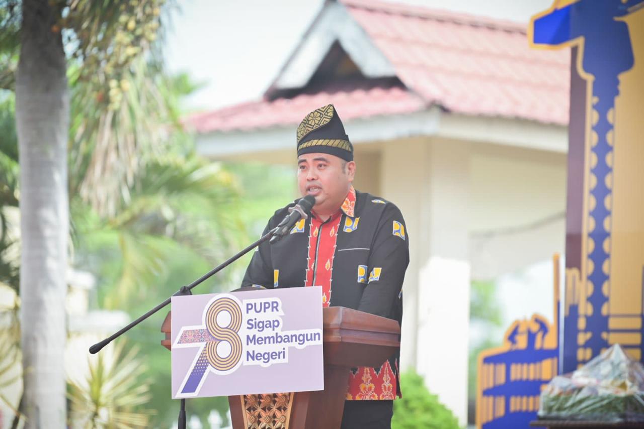 PUPR Bengkalis Berupaya Cepat Perbaiki Jalan Rusak dan Renovasi Mess Pemda