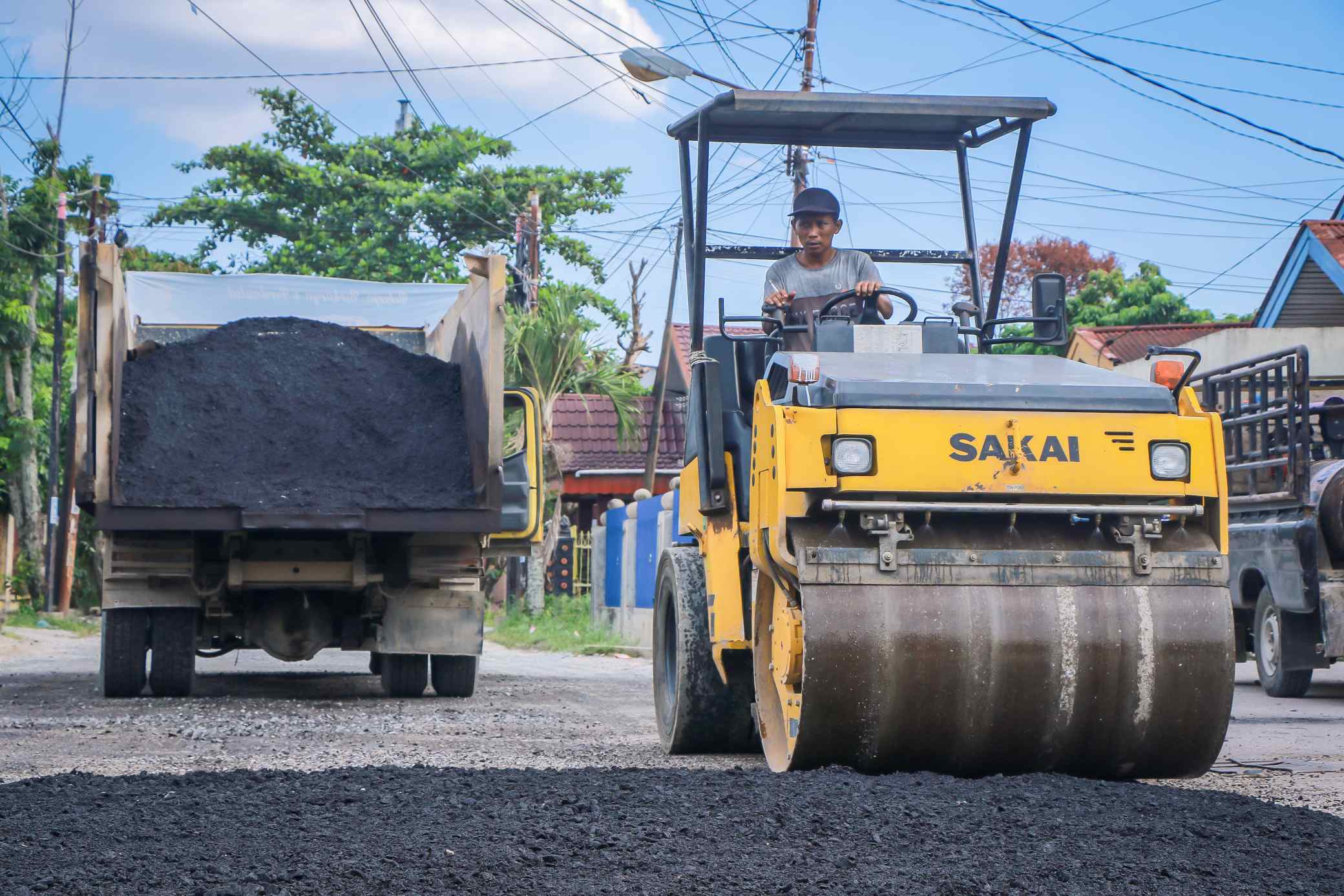 PUPR Pekanbaru Kebut Perbaikan Jalan Rokan, Ditargetkan Rampung dalam Hitungan Hari