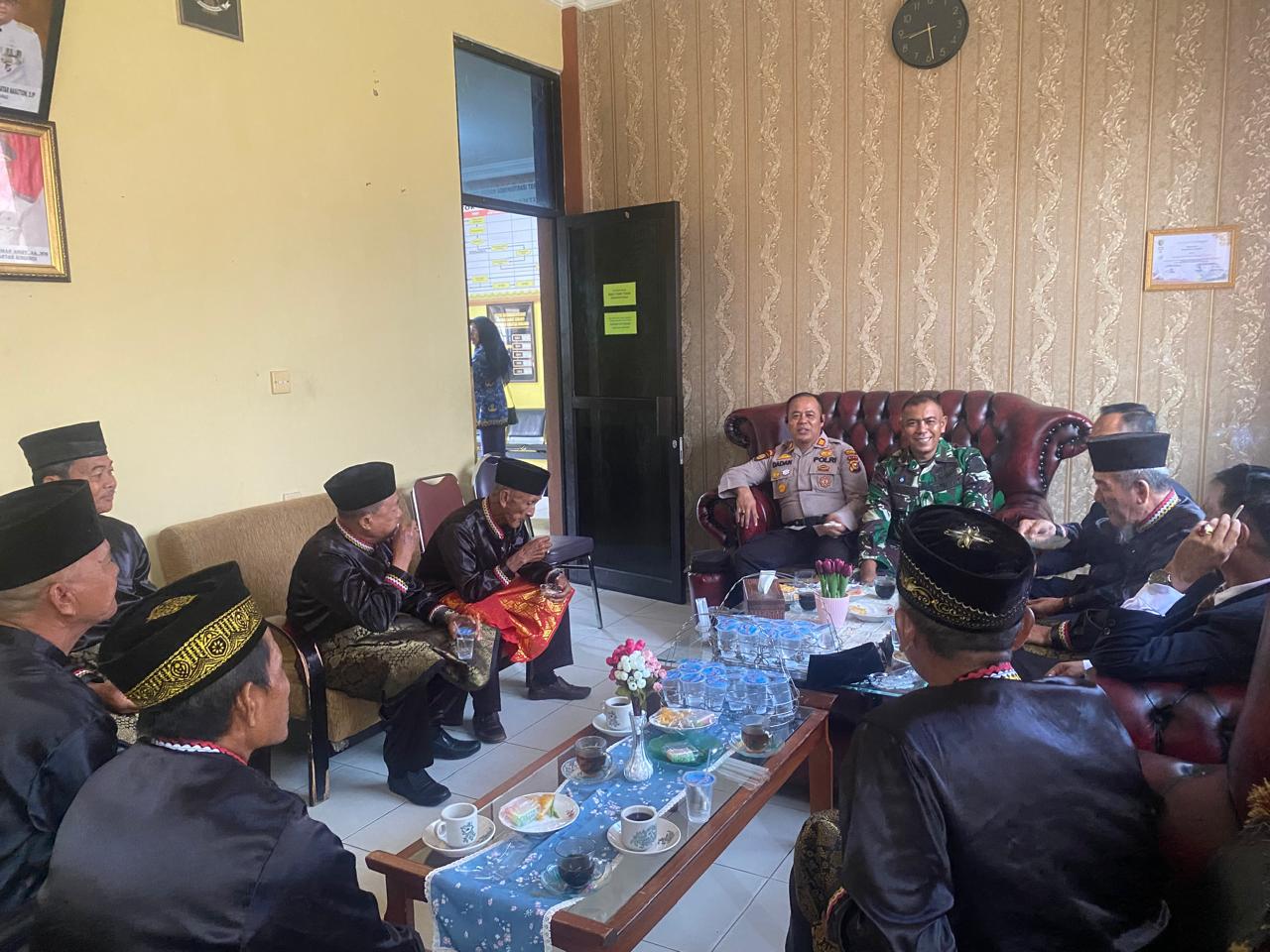 Cooling System, Kapolsek Cerenti Ajak Para Datuk dan Ninik Mamak Wujudkan Pilkada Damai