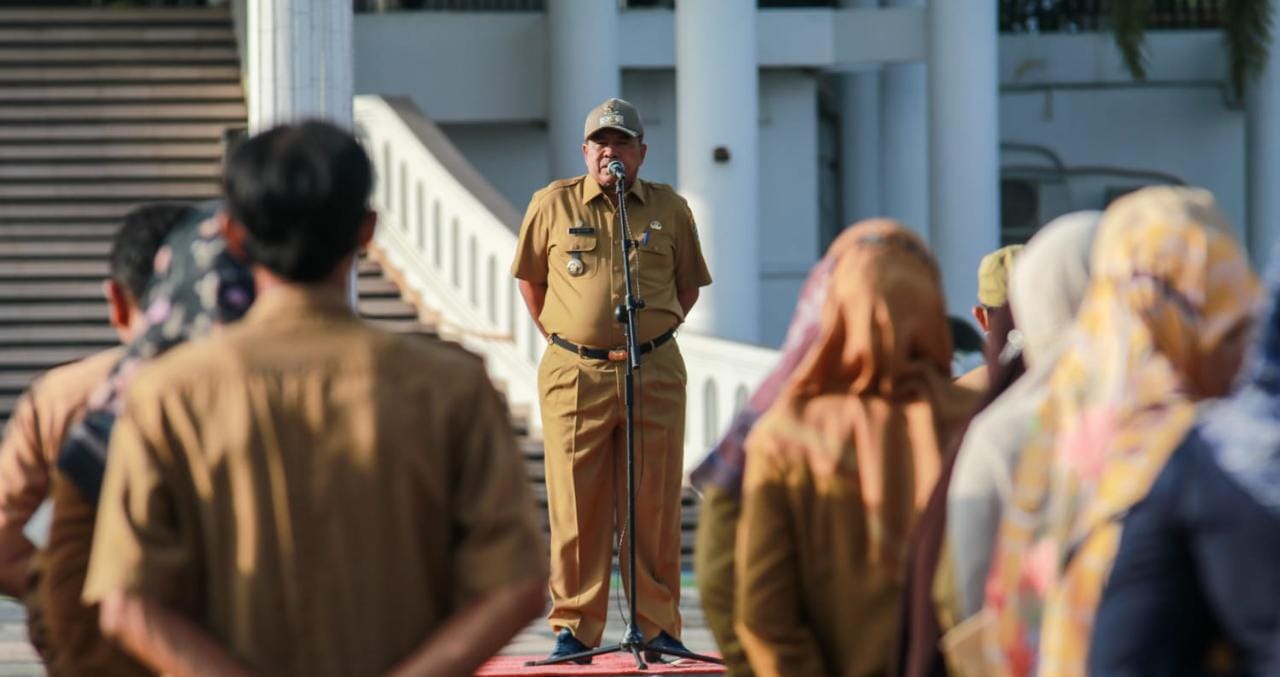 Rendah Dari Pemprov Riau, Bupati Alfedri Minta Penerapan SPBE Jadi Perhatian Serius