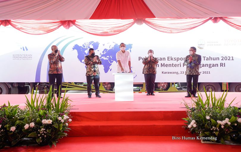 Lepas Ekspor Senilai Rp35,03 Triliun, Mendag: Ekonomi Nasional Mulai Pulih