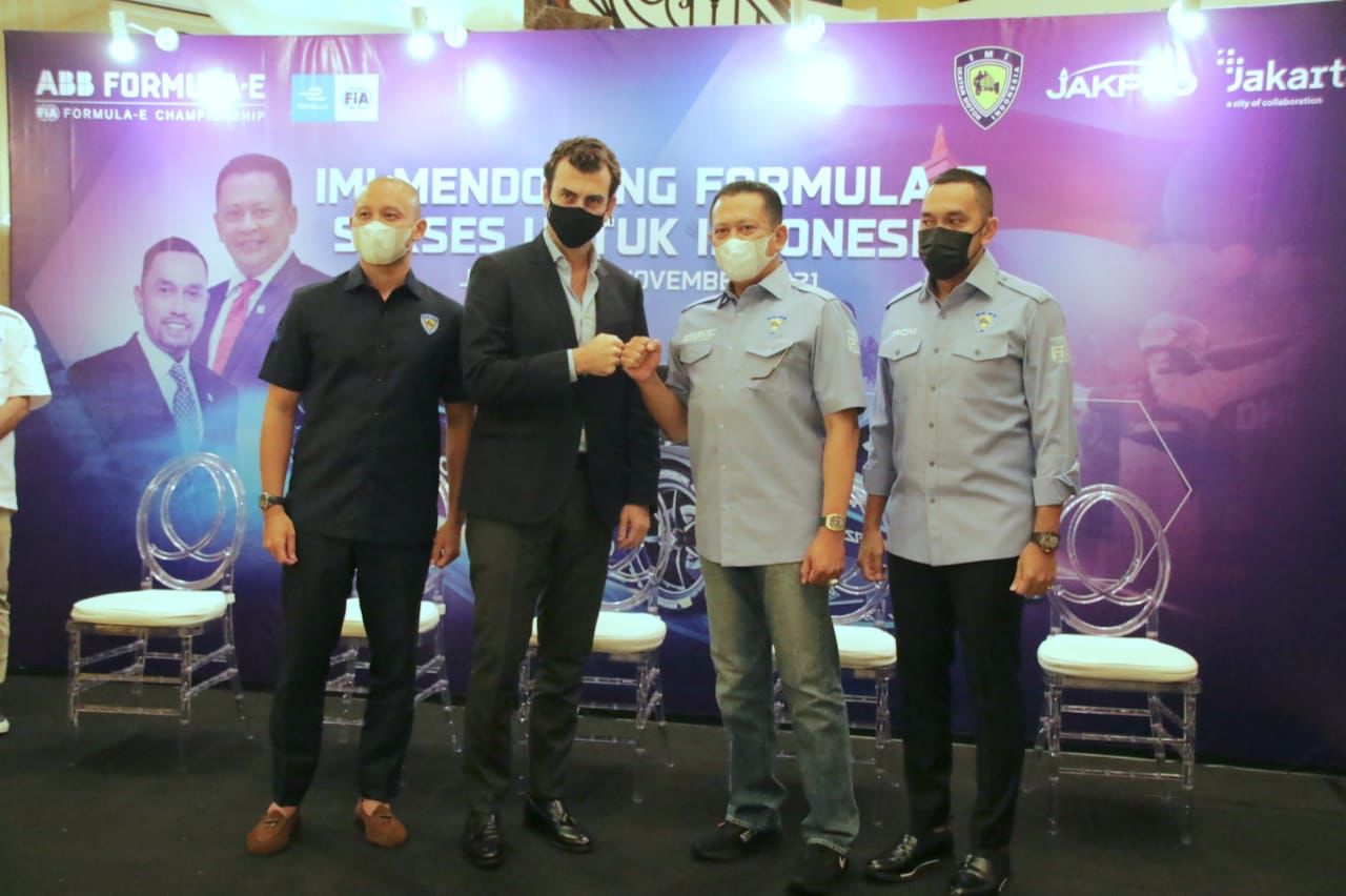 Bamsoet: IMI Siap Sukseskan Ajang Balap Dunia Formula-E di Jakarta