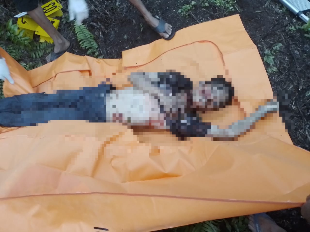 Geger, Jasad Luka Gorok Ditemukan Warga Tambang