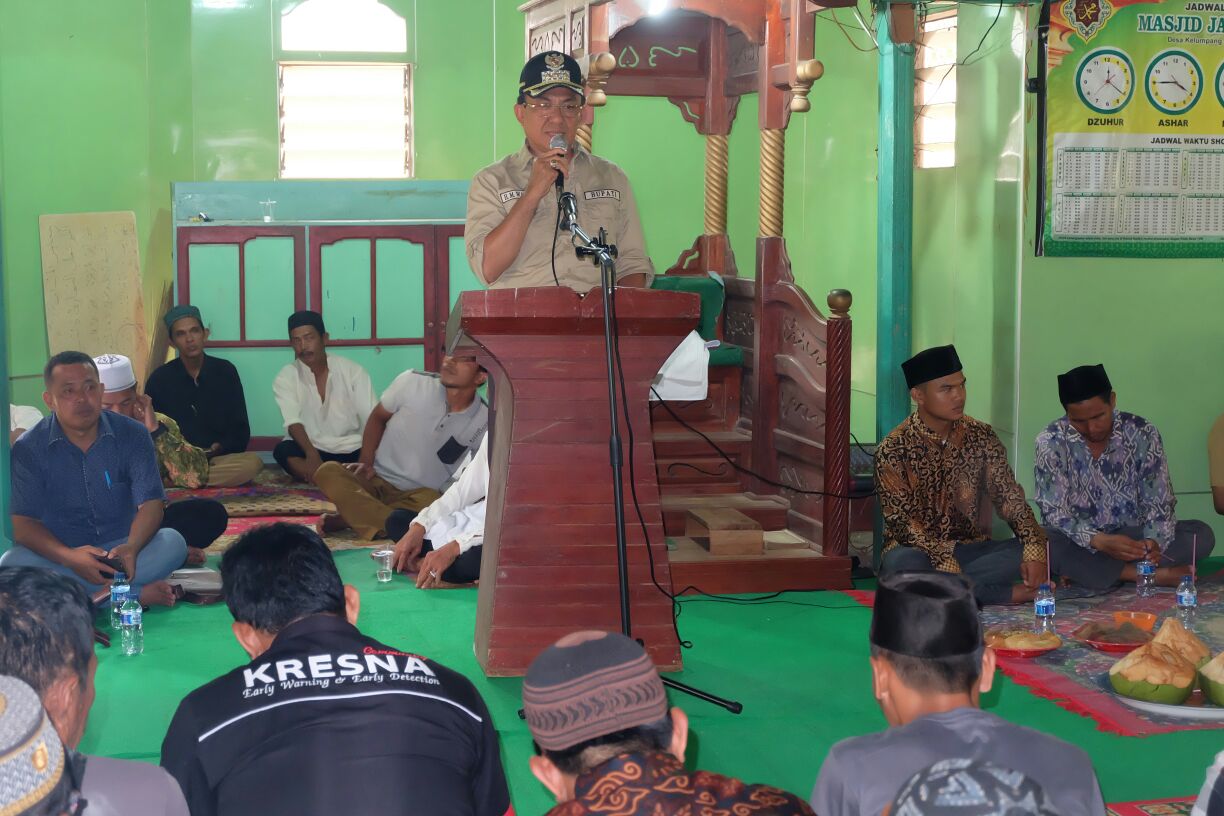 Bupati Inhil Buka Musabaqah Al - Barzanji Desa Kelumpang, GAS