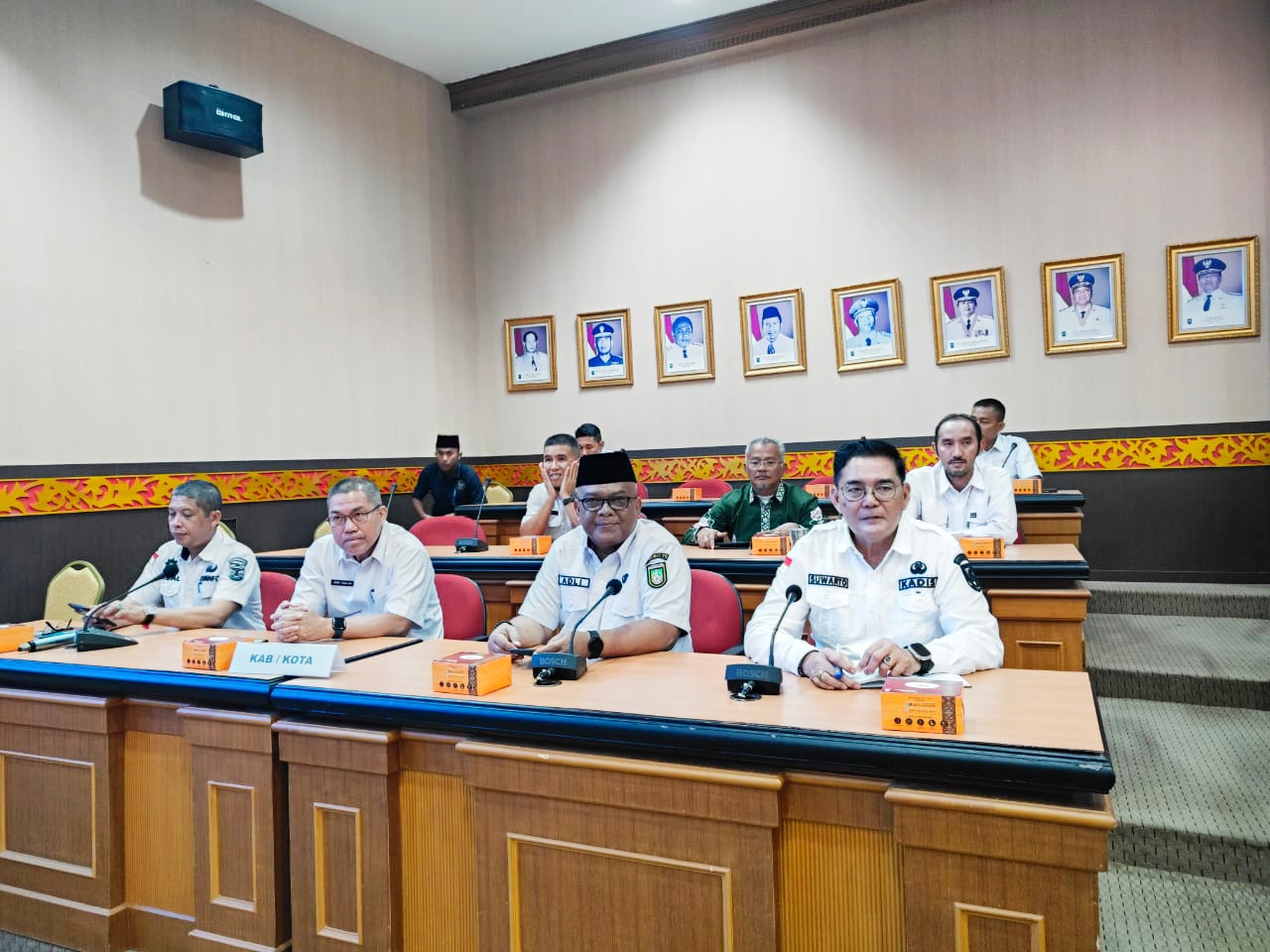 Pemkab Bengkalis Ikuti Rakor Sinkronisasi Perlindungan Data dan Penanganan Konten Negatif di Provinsi Riau