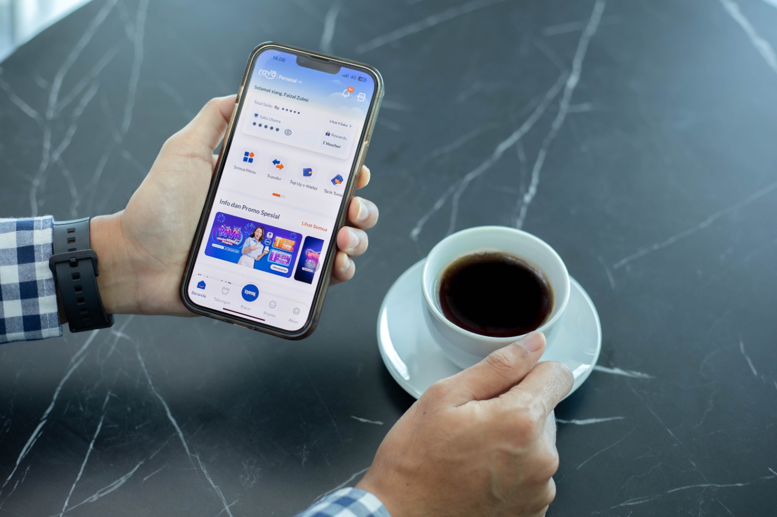 Fitur Saku Bareng Bank Raya Mudahkan Komunitas Kelola Keuangan Bersama