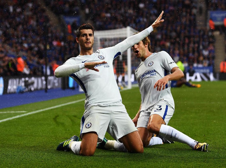 Akhirnya, Chelsea Menang Tipis 2-1 atas Leicester
