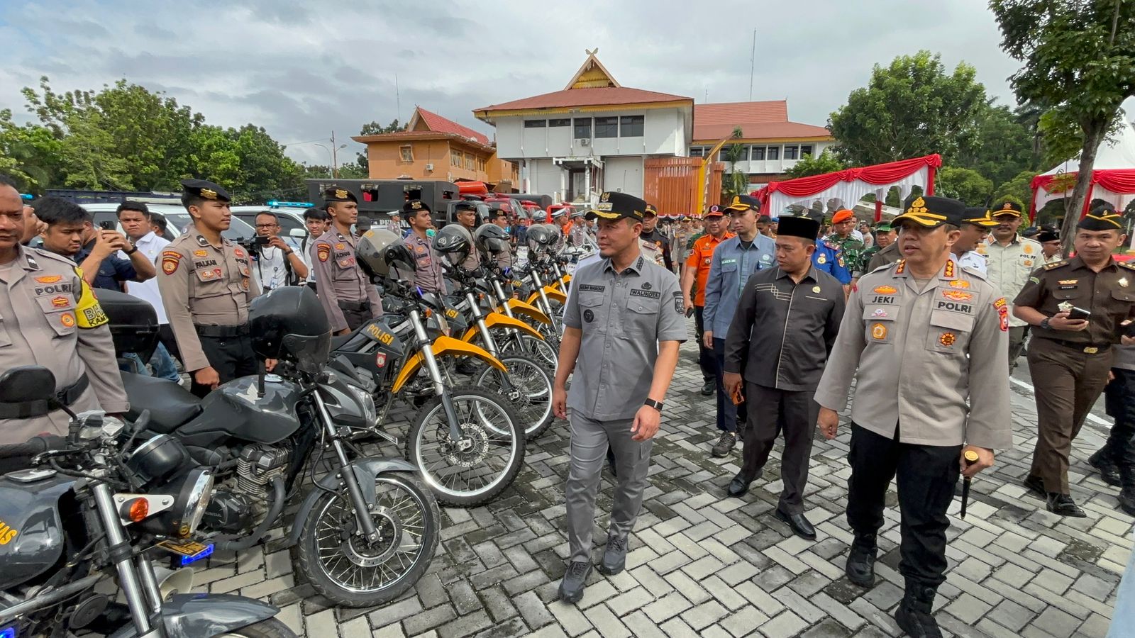 Wako Pekanbaru Pimpin Apel Kesiapsiagaan Banjir, Perkuat Koordinasi dan Sinergi
