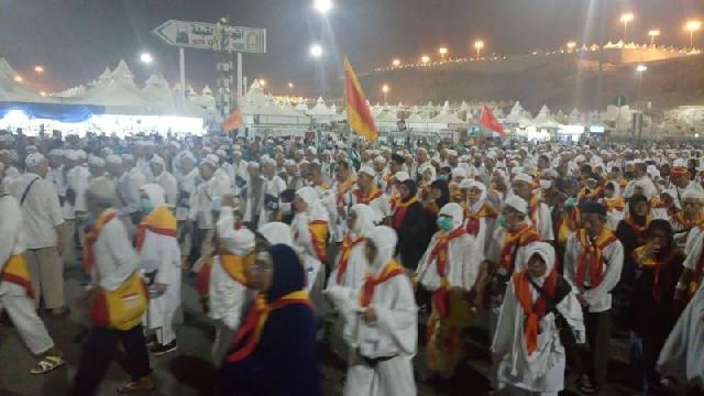 Sahut Menyahut, Takbir Jamaah Indonesia Menggema di Mina