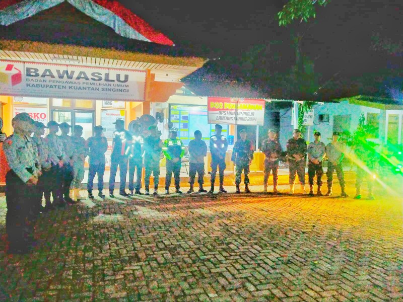 Polres Kuansing Gelar Patroli Sinergitas TNI, Polri, dan Satpol PP untuk Pilkada Damai 2024