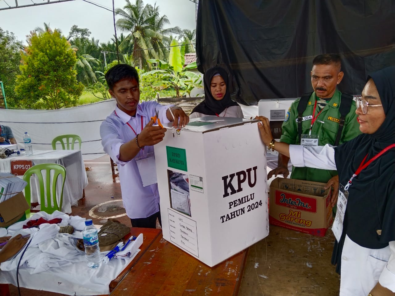 Sejumlah TPS di Kecamatan Bengkalis dan Bantan Diduga Langgar PKPU