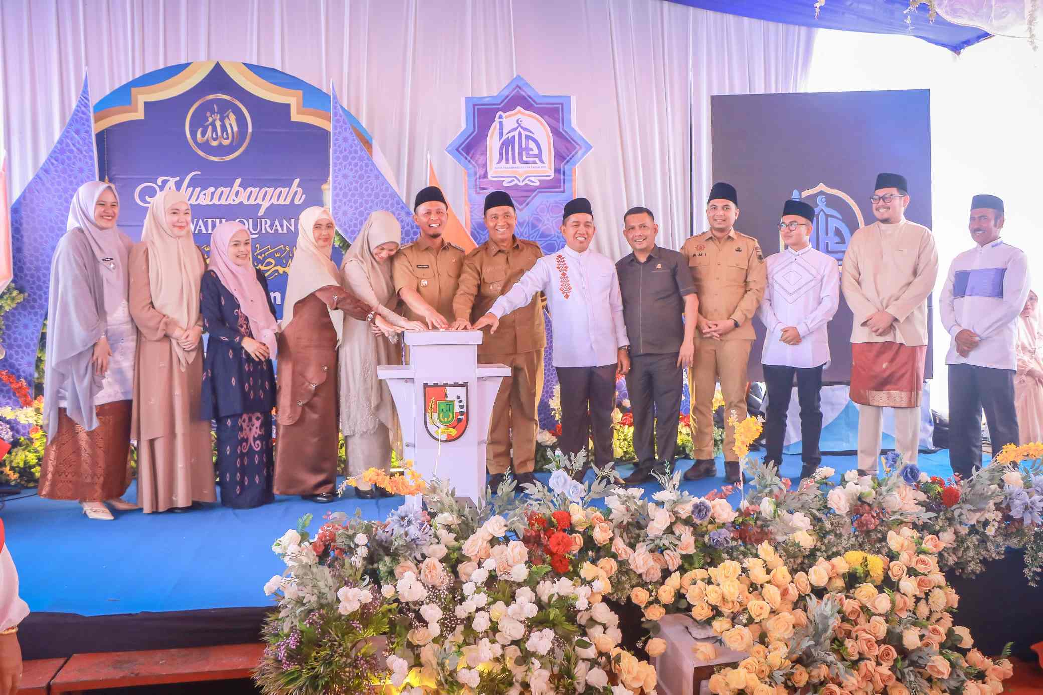 Buka MTQ Pekanbaru Kota, Jadi Momen Silaturahmi Wako dan Warga